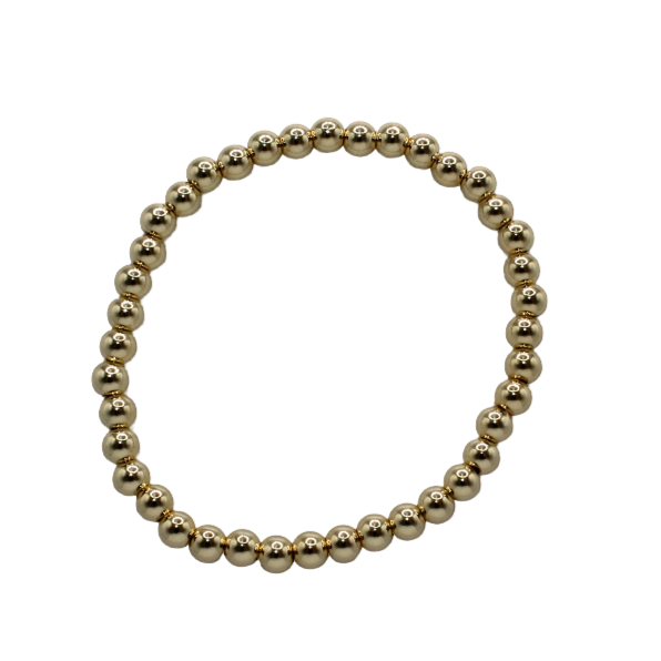 Gold Beaded Bracelet